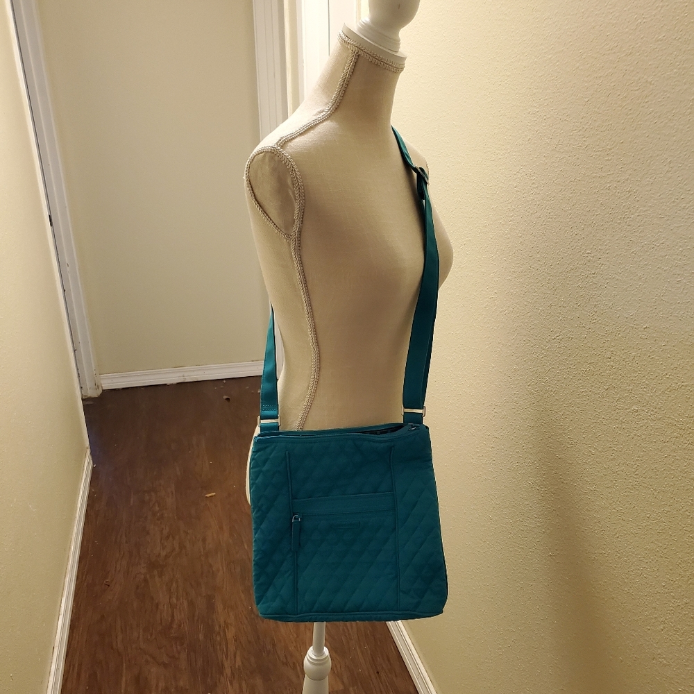 Teal Vera Bradley Cross Body Purse